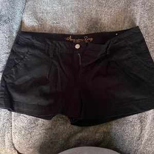 American rag black shorts